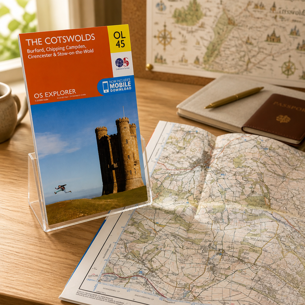 The Cotswolds OS Map OL45