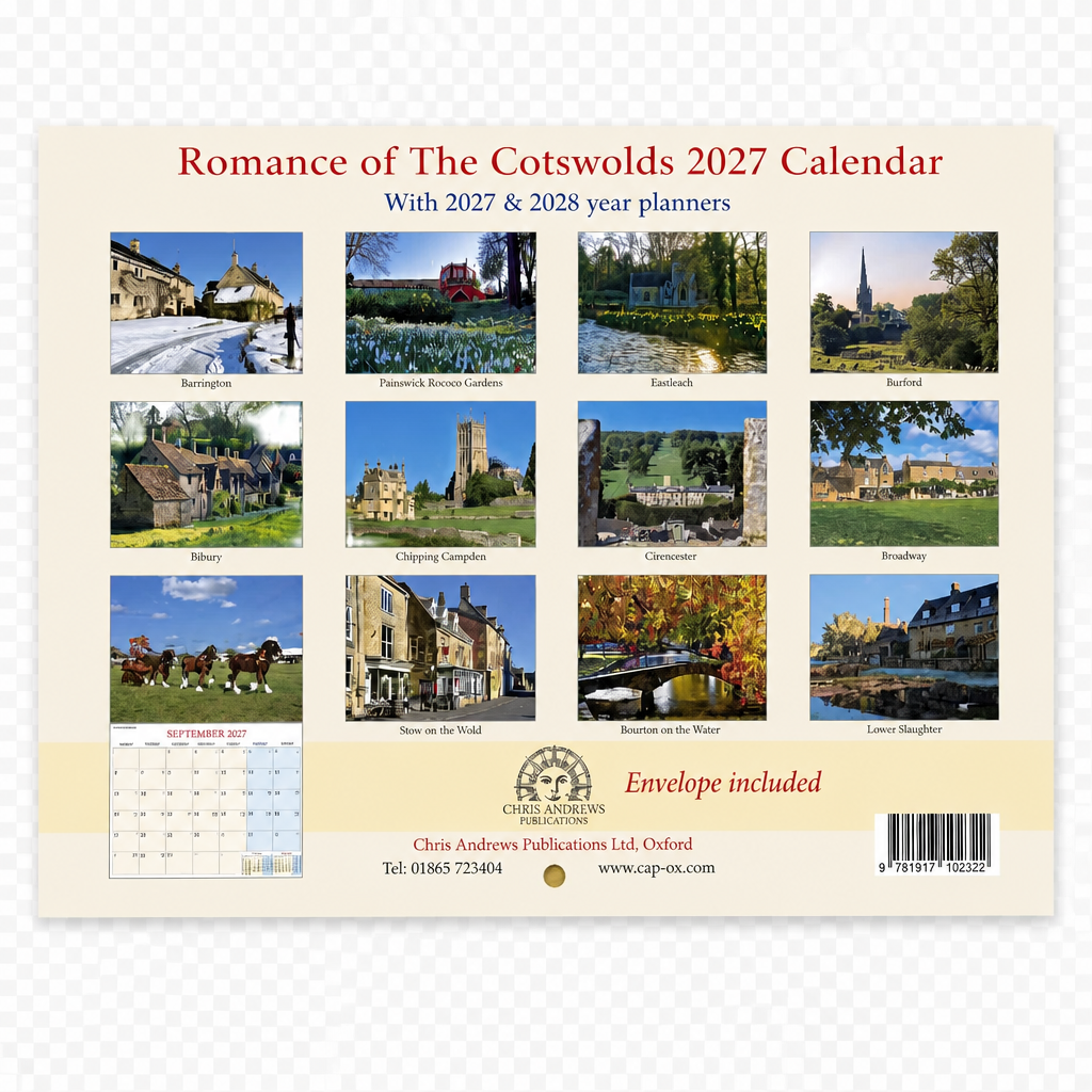 Cotswolds Calendar 2027