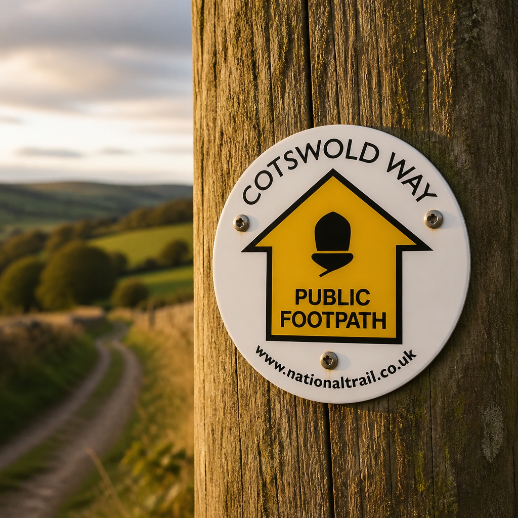 Cotswold Way Way Marker